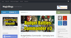 Desktop Screenshot of magicblogs.de